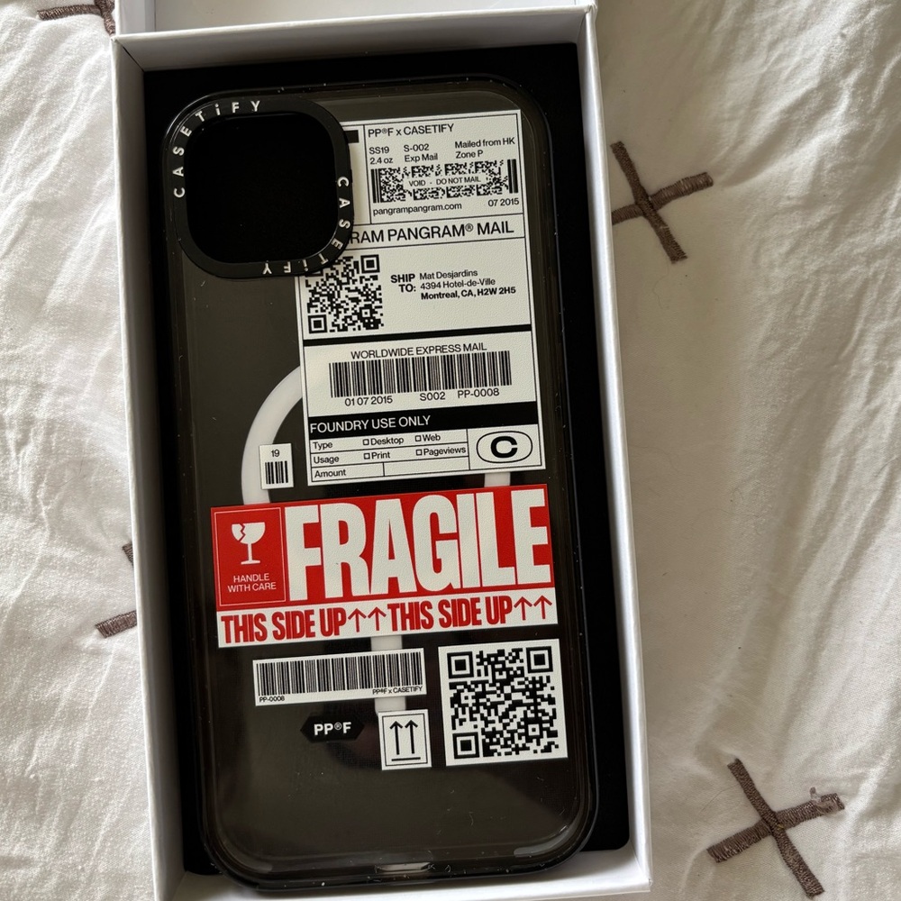 Castify Impact iPhone 15 Plus Military Grade/Compatible with MagSafe Clear Black